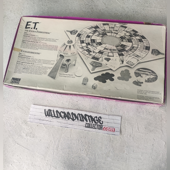 Vintage E.T. Spielberg Extraterrestrial movie Board Game by Parker - Picture 6 of 6